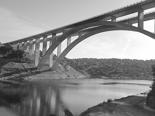 Arch bridge, Almonte, Spain